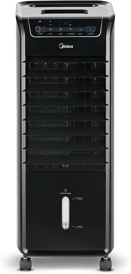 Climatizador de ar Midea AKAP2 preto de 4,5 litros