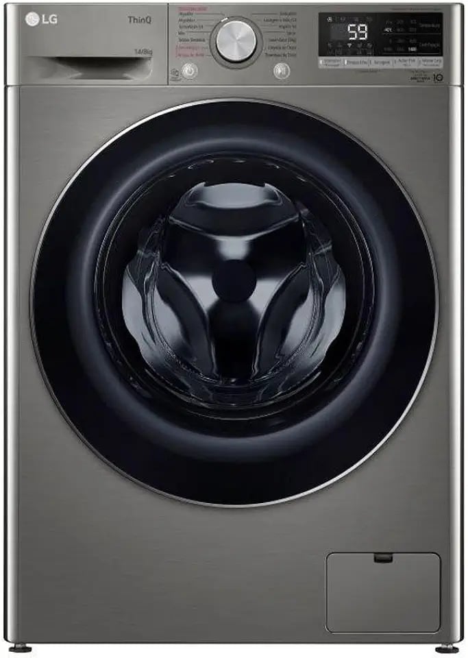 Lava e Seca Smart LG VC4 14kg Inox com AI DD 220V
