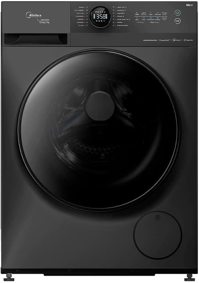 Midea Lava e Seca 10,5kg HealthGuard Titanium Conectada 220V