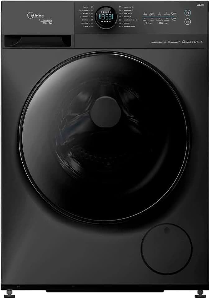 Midea Lava e Seca Frontal 11kg HealthGuard Smart 220V Titanium
