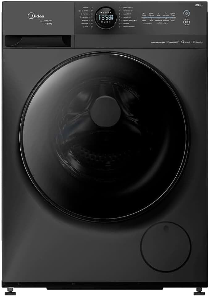 Midea Lava e Seca HealthGuard Smart 13kg Titanium 220V