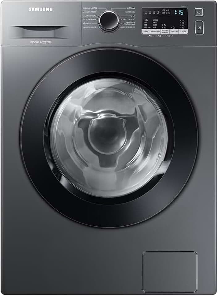 Samsung Lava e Seca WD11M Digital Inverter Inox Look 11/7kg 220V
