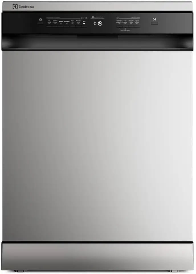 Lava-louças Electrolux LS14E 14 serviços inox com programa lava e seca