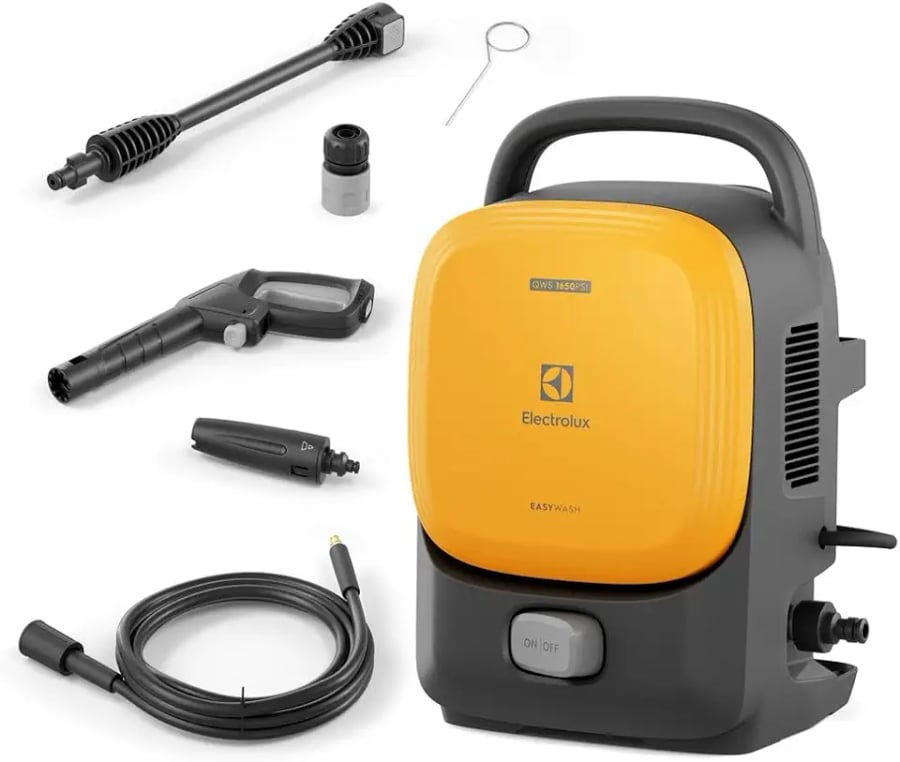 Lavadora de alta pressão Electrolux EasyWash QWS1650 amarela