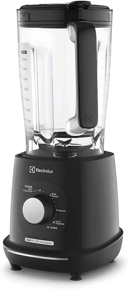 Liquidificador Electrolux EBL1300 1300W com TriForce 12 velocidades