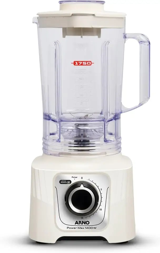 Liquidificador Arno PowerMax LN64 1400W com 6 lâminas Powelix Pro