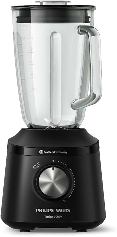 Liquidificador Philips Walita Série 3000 Turbo HR2272 com jarra de vidro
