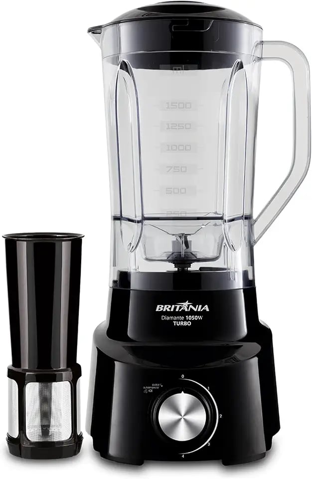 Liquidificador Britânia Diamante 900W preto