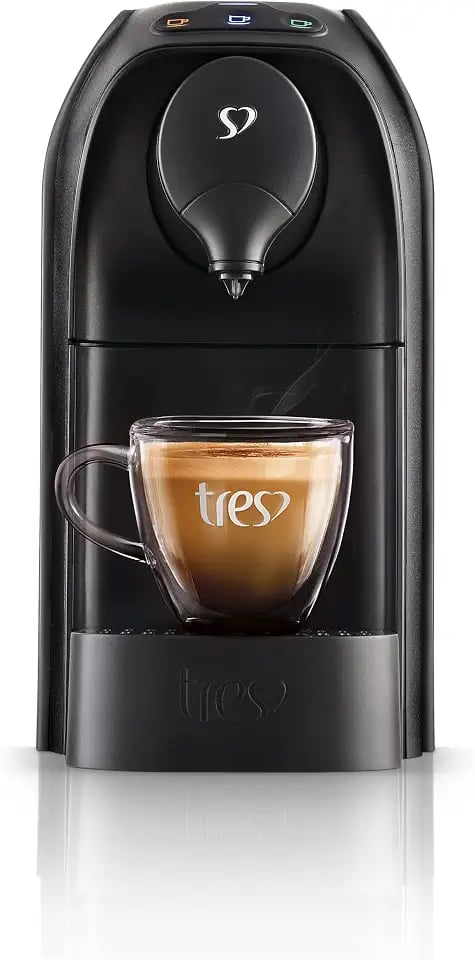 Cafeteira espresso e multibebida 3 Corações Passione preta