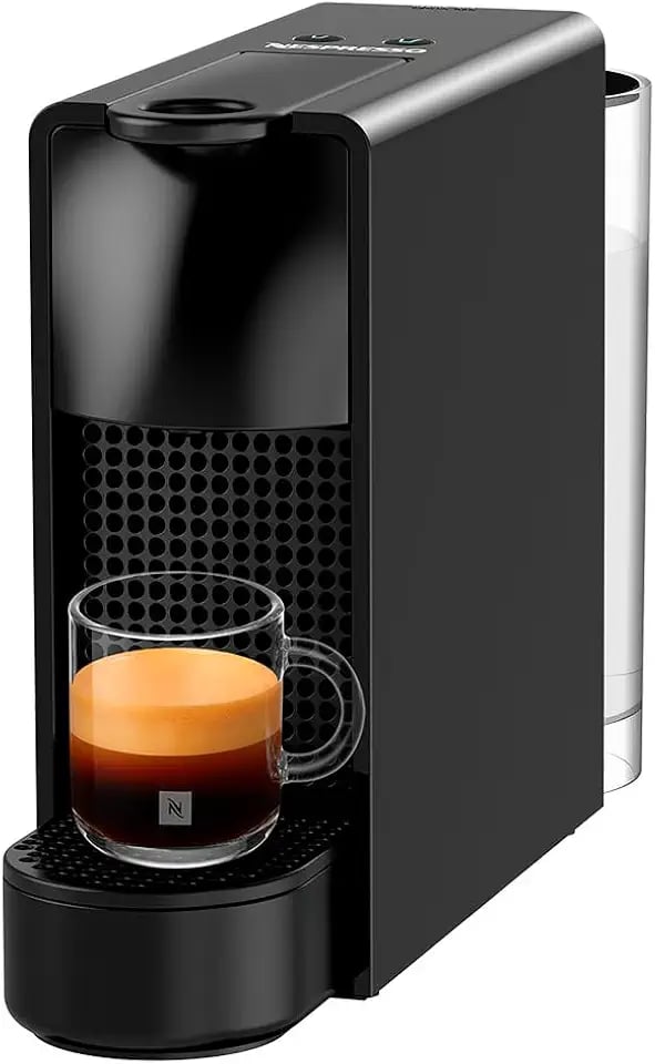 Cafeteira espresso Nespresso Essenza Mini preta compacta