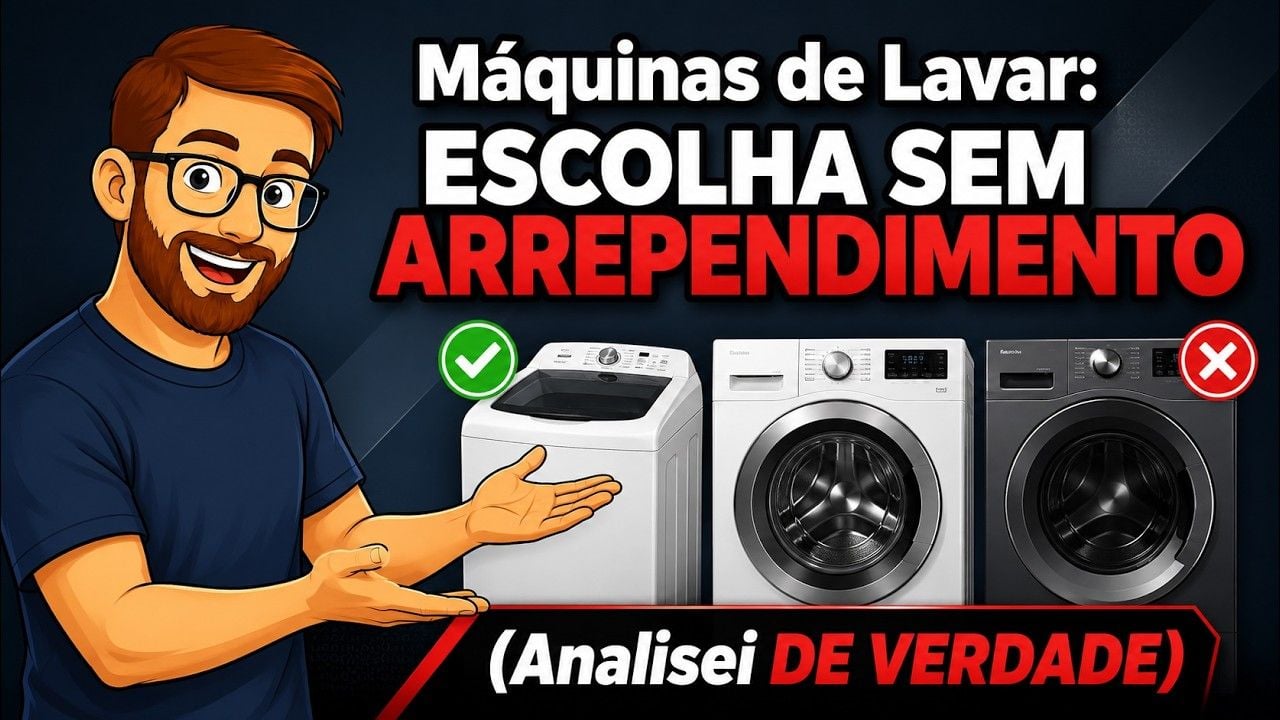 Vídeo sobre durabilidade de máquinas de lavar