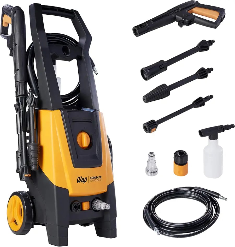 Lavadora de alta pressão WAP Combate Turbo 2600 semi intensiva