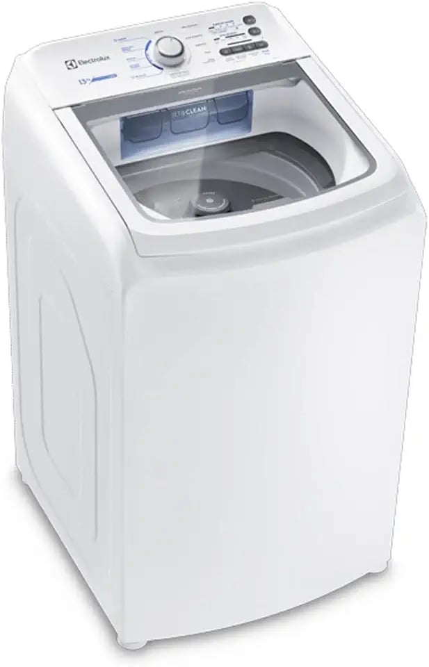 Máquina de lavar Electrolux 13kg Essential Care com cesto inox