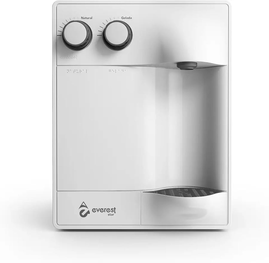 Purificador de água Soft Star branco refrigerado por compressor 220V