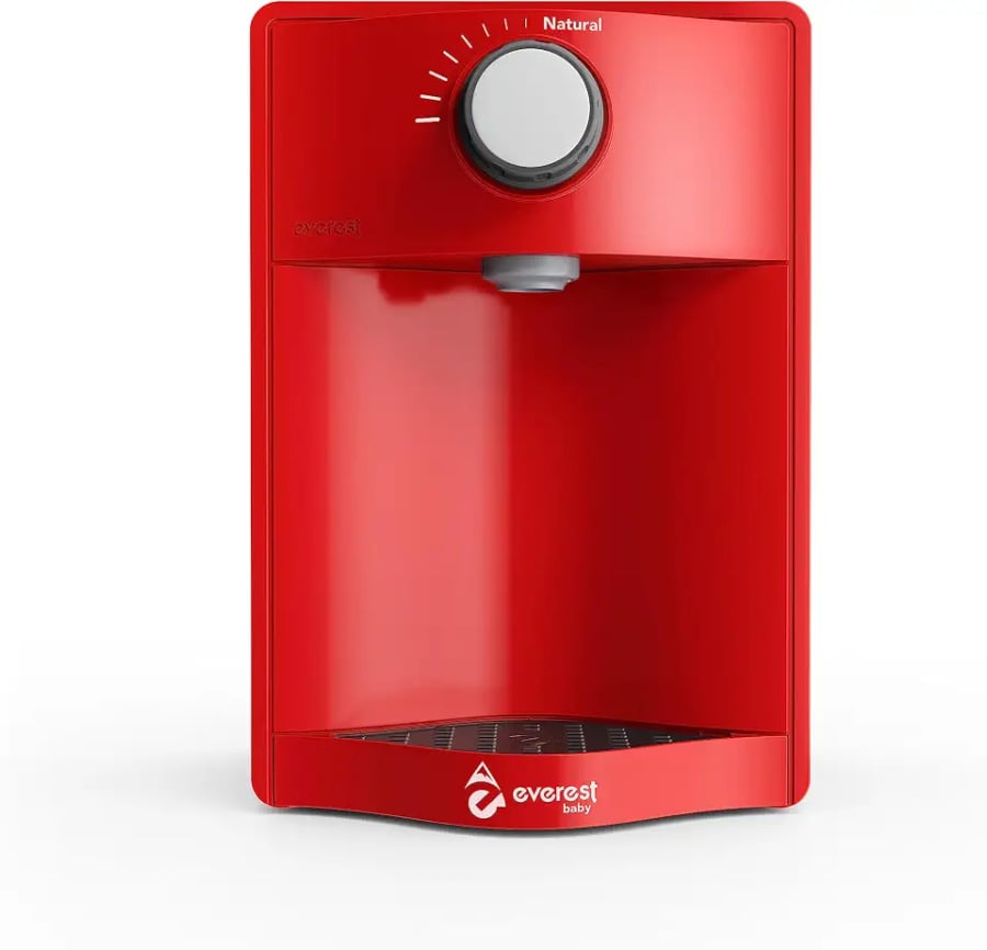 Purificador de água Soft Baby na cor cereja sem refrigeração