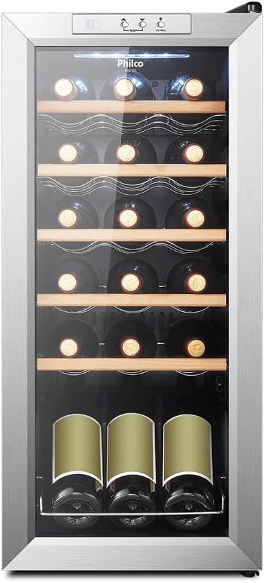 Adega climatizada Philco PAD18I de 18 garrafas com compressor