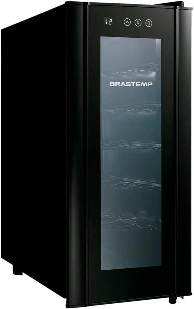 Adega Brastemp BZC12BE de 12 garrafas com painel touch 110V