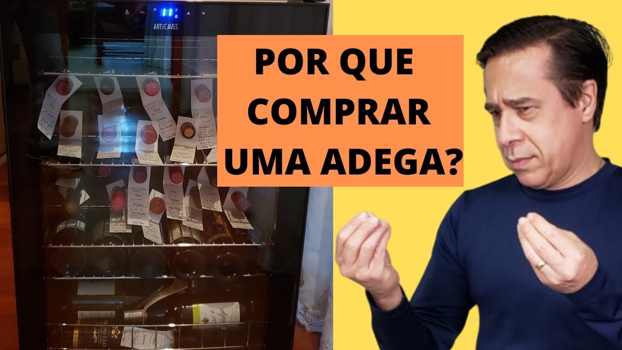 Vídeo sobre adega climatizada e se vale a pena ter uma