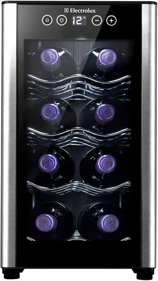 Adega climatizada pequena Electrolux ACB08 de 8 garrafas bivolt
