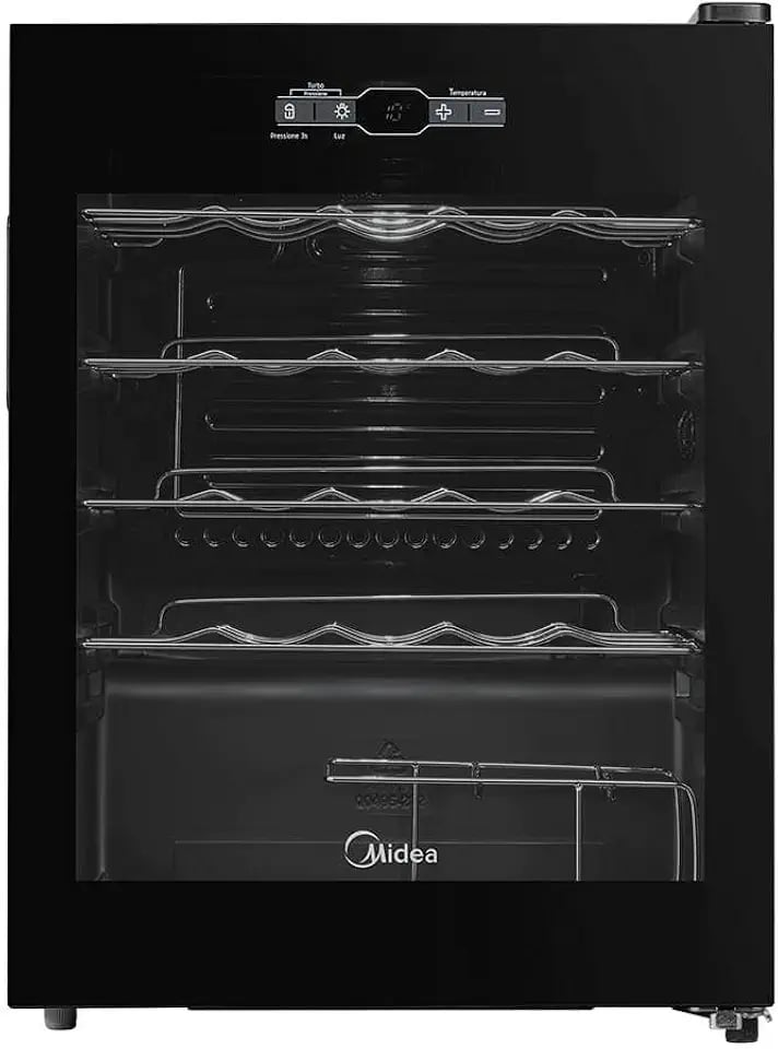 Adega climatizada Midea Inverter de 24 garrafas bivolt