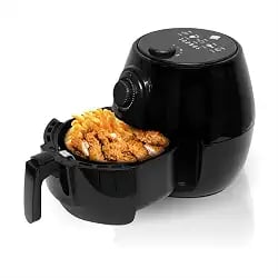 Fritadeira Air Fryer Tronos 1400W 3 litros preta