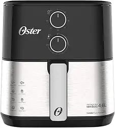 Fritadeira Sem Óleo Oster OFRT520 4,6 litros preta