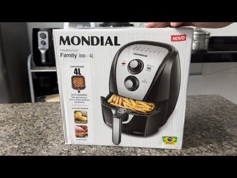 Vídeo de unboxing da Mondial Family 4 litros AFN-40