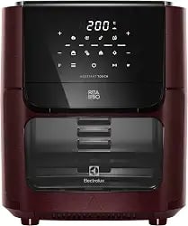 Air fryer oven Electrolux por Rita Lobo EAF86 12 litros vermelha 127V