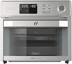 Oster Forno e Fryer 25L Multifunções 10 em 1 na cor preta