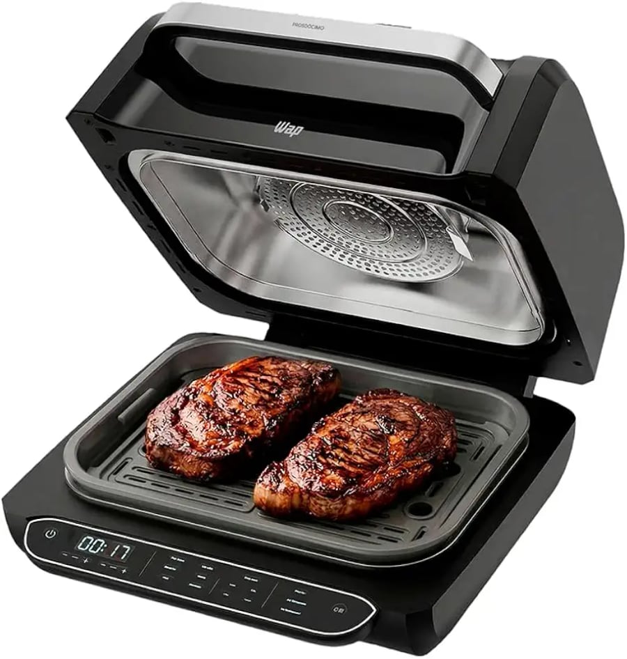WAP Airfry Barbecue Heat Digital Prosdócimo 8 em 1