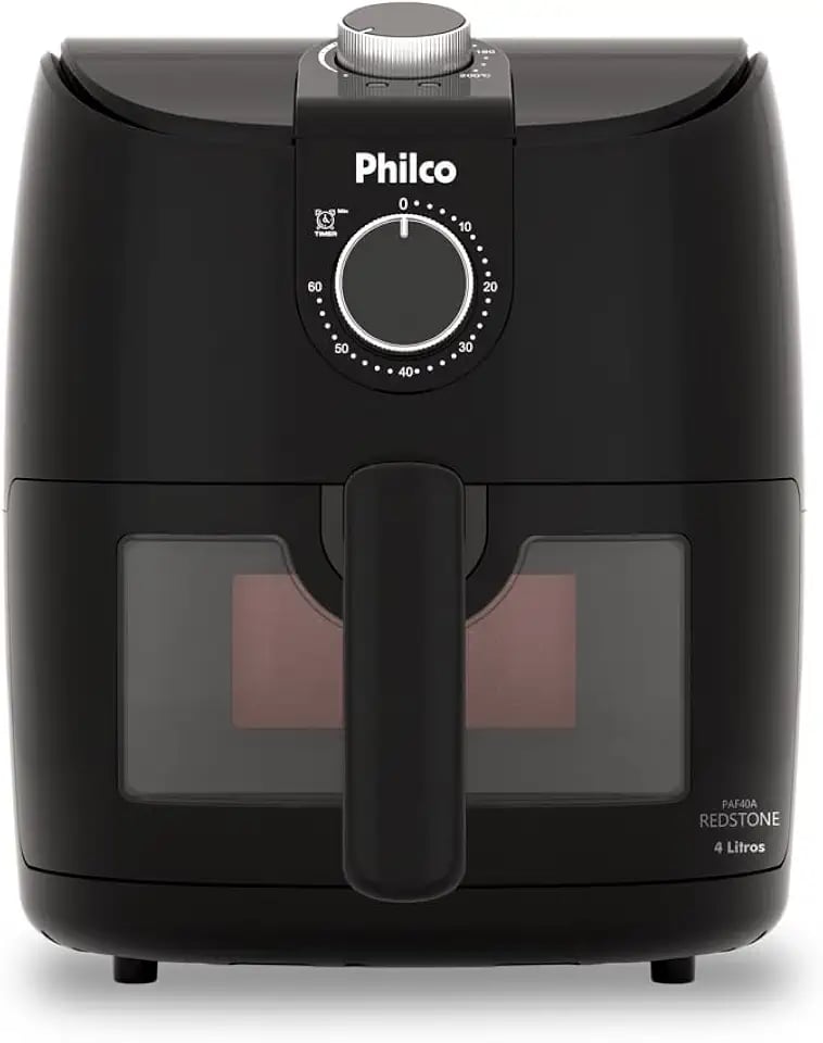 Air fryer Philco de 4 litros PAF40A com revestimento Redstone