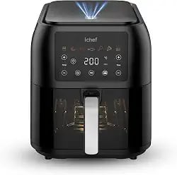 Airfryer Polishop Max Space de 8 litros na voltagem 220V