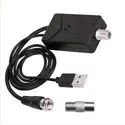 Amplificador de antena de TV digital de 30 dB transparente alimentado por USB, modelo 6K2Z