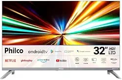 Smart TV Philco de 32 polegadas com Dolby Audio e sistema Android
