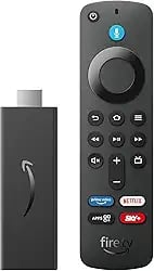 Fire TV Stick HD da Amazon com controle remoto por voz com Alexa