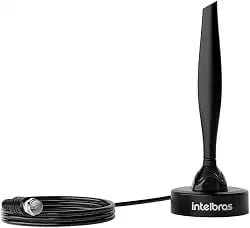 Antena interna de TV UHF e HDTV AI 1015 preta da Intelbras