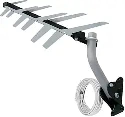 Antena externa digital para TV 2 em 1 completa Aquario DTV-1500