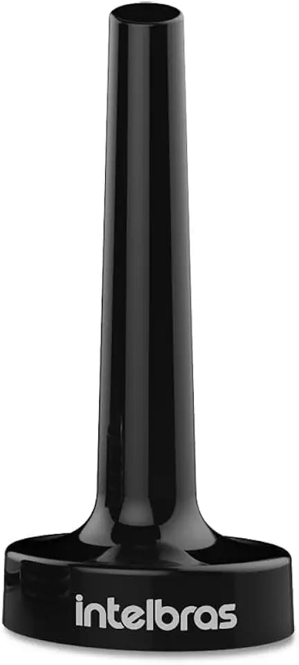 Antena de TV interna UHF e HDTV AI 2025 preta da Intelbras