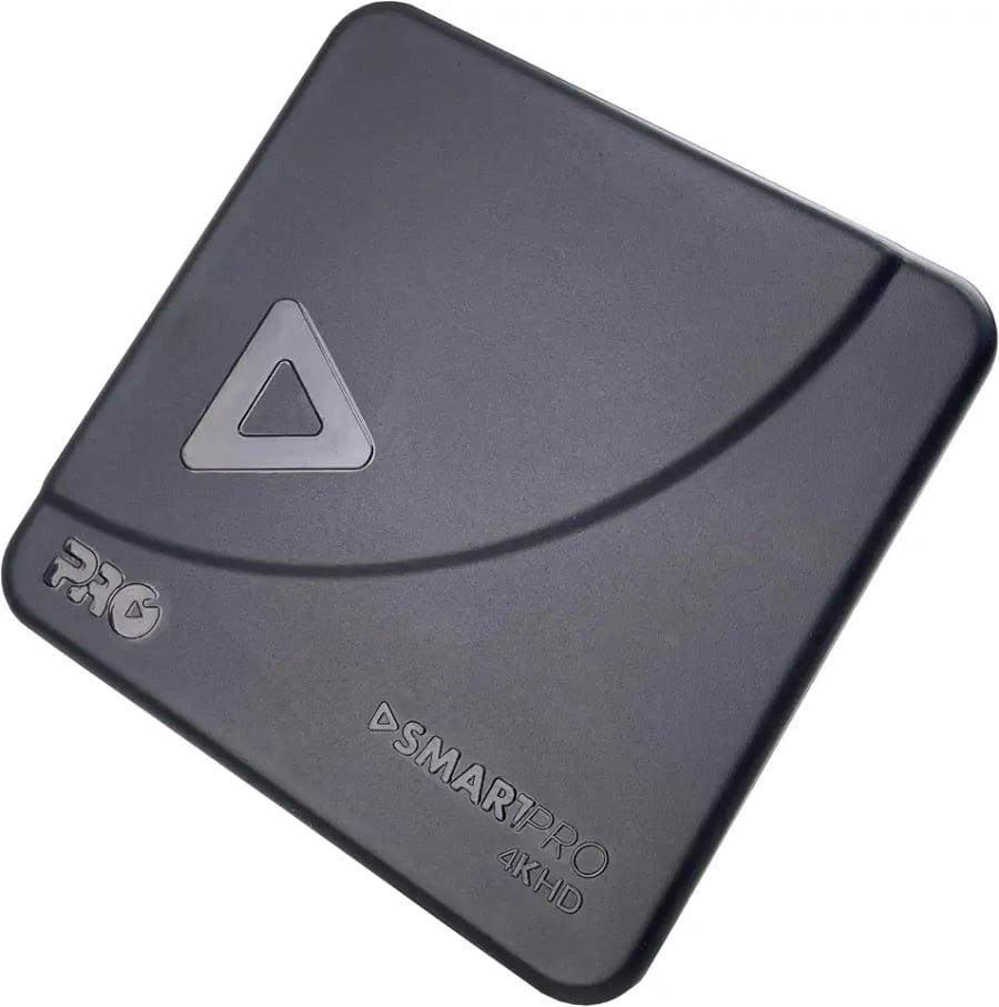 TV Box SmartPro 4KHD Wi-Fi com 2GB de RAM e 16GB de armazenamento
