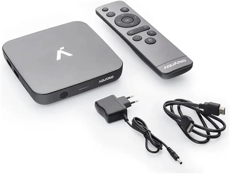 Smart TV Box Aquário com Android 11 4K, 2GB de RAM e 16GB