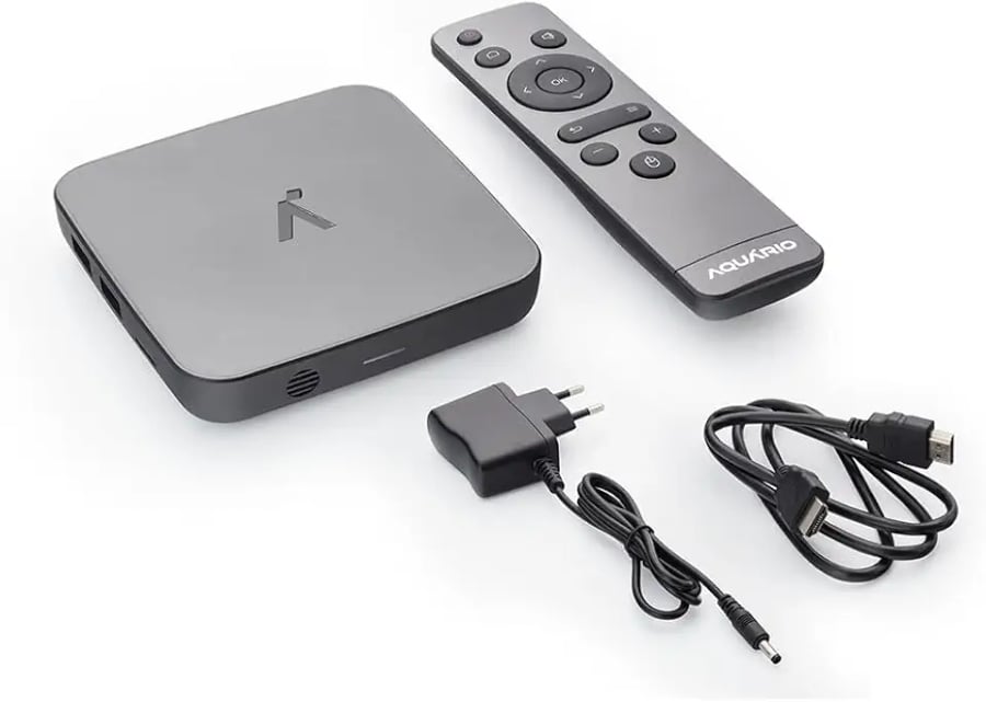 Smart TV Box Aquário STV 3000Plus 4K com Android e 16GB
