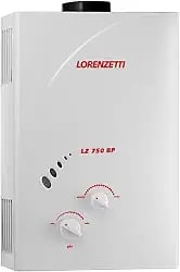 Aquecedor de água a gás Lorenzetti LZ 750BP GN 7,5 L/min branco