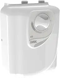 Aquecedor individual Cardal branco com 4 temperaturas