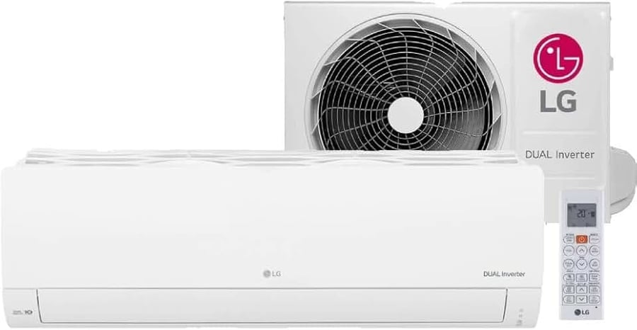 Ar-condicionado LG Dual Inverter Compact +AI 12.000 BTU frio