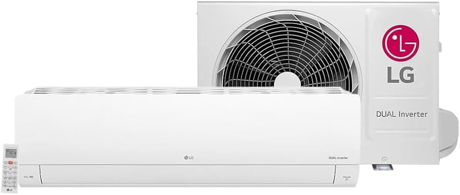 Ar-condicionado split LG Dual Compact +IA 12.000 BTUs frio