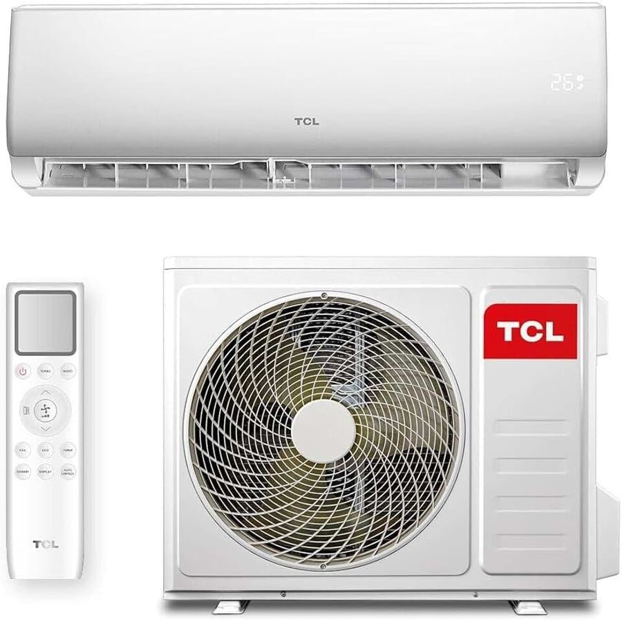 Ar-condicionado split convencional TCL 12000 BTUs quente e frio
