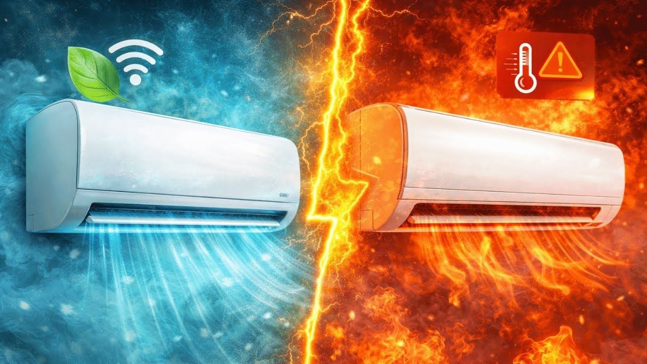 Vídeo sobre ar condicionado 12000 BTUs inverter ou normal