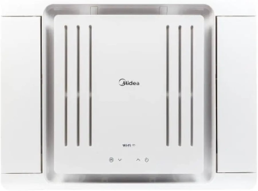 Ar-condicionado de janela Midea QCL075RB 7500 BTUs 220V com controle remoto e Wi-Fi