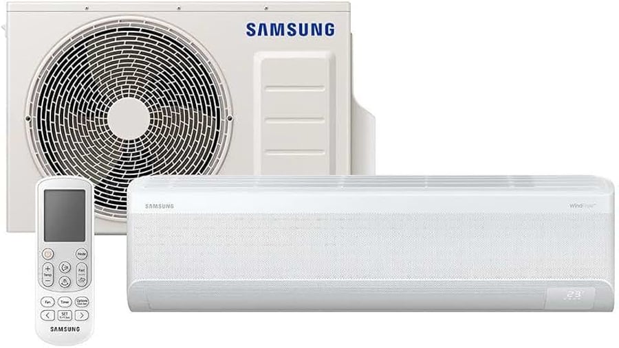 Ar-condicionado split Samsung WindFree AI Pro 12000 BTUs quente e frio 220V