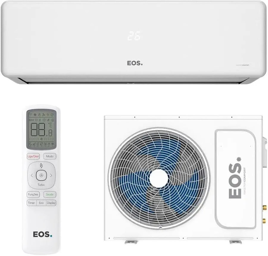 Ar condicionado split EOS Master Comfort on off 30000 BTUs só frio